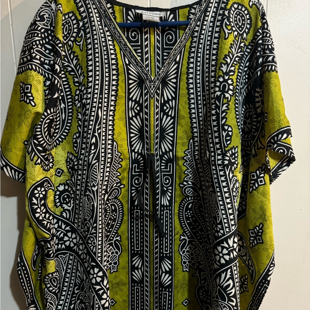 Large green tunic